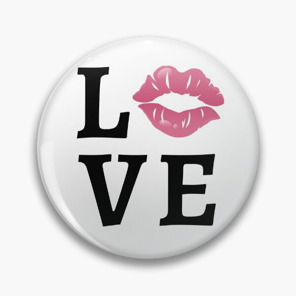 Artikelvorschau, Liebestext mit Lippen entworfen und verkauft von Dunn Designs.