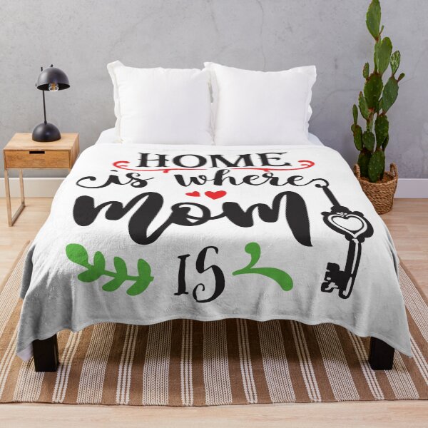 Item preview, Home Is Where Mom Is - Beautiful Cute Flower Design for Mom for Mothers Day designed and sold by Prince - Bestseller ★★★★★.