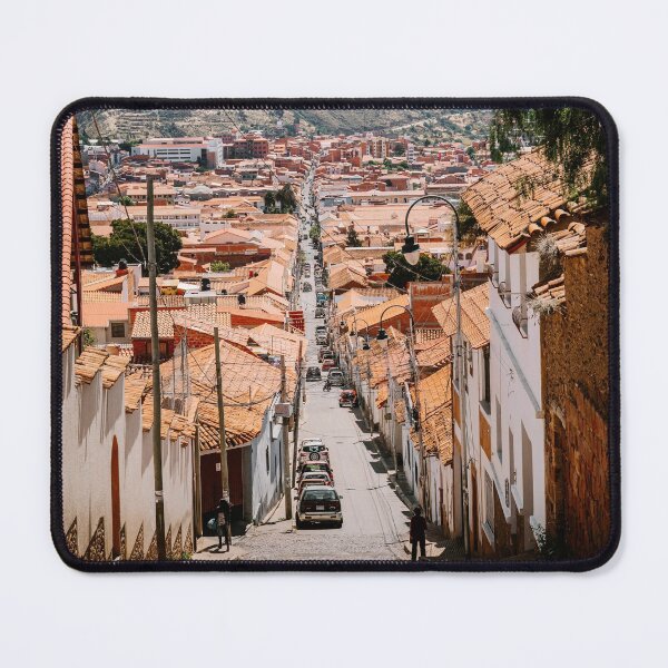 Item preview, Daily life in a street in Sucre, Bolivia designed and sold by photofelix-.
