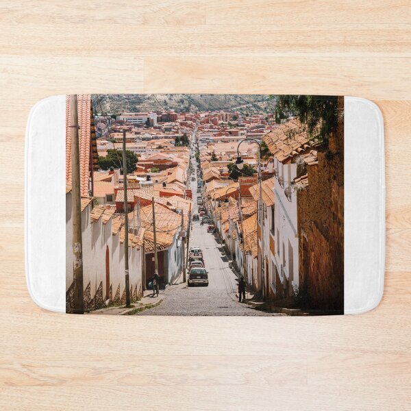 Item preview, Daily life in a street in Sucre, Bolivia designed and sold by photofelix-.
