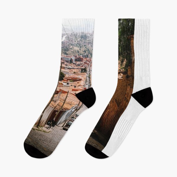 Item preview, Daily life in a street in Sucre, Bolivia designed and sold by photofelix-.