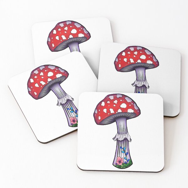 Item preview, Mushroom with foliage designed and sold by SpaceHead-Art.