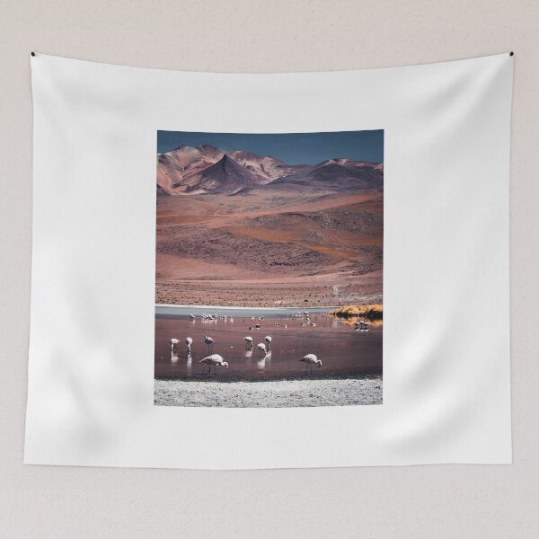 Item preview, Bolivian highland flamingos | Bolivia designed and sold by photofelix-.