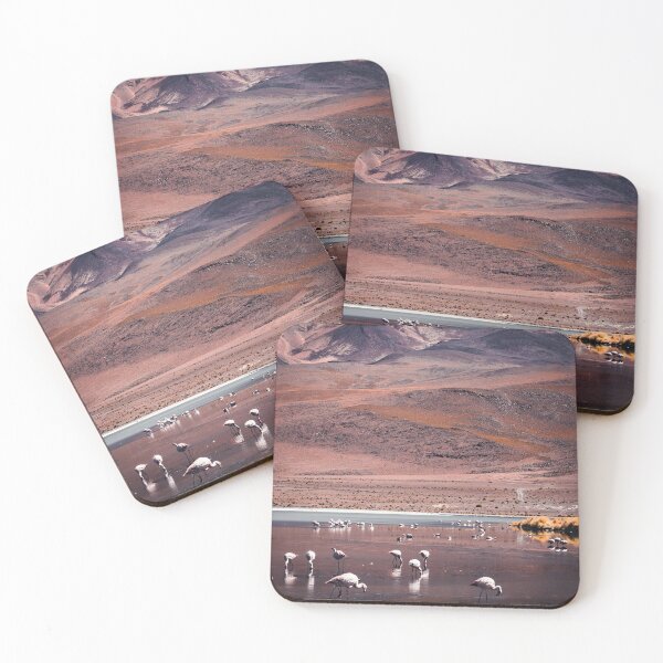 Item preview, Bolivian highland flamingos | Bolivia designed and sold by photofelix-.