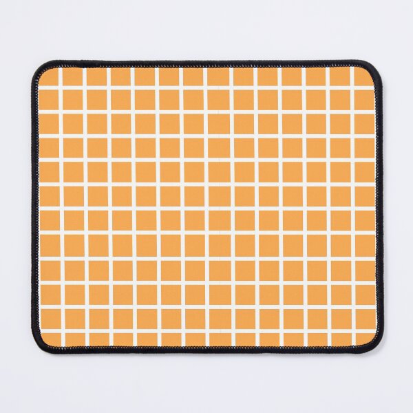 Item preview, Retro style orange and white check 2 designed and sold by LittleBettyMakes.