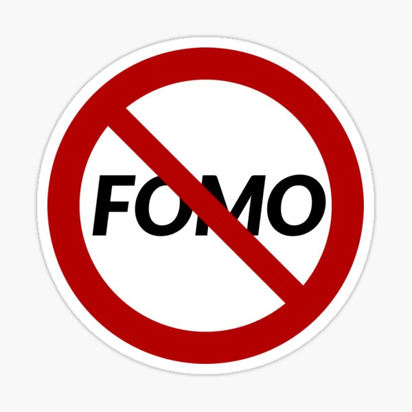 Item preview, No FOMO designed and sold by TeesByConnor.