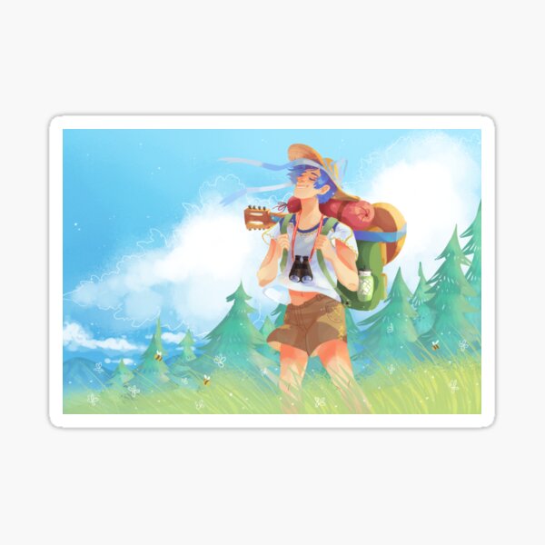 VOCALOID Traveling Kaito Sticker