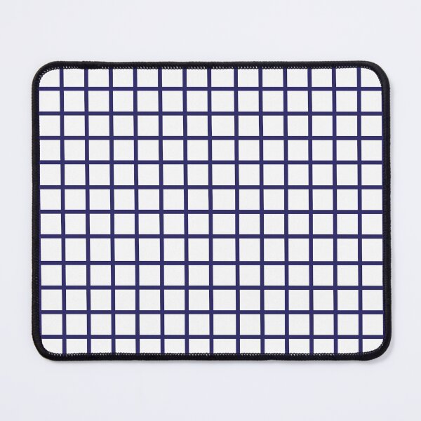 Item preview, Retro style navy blue check designed and sold by LittleBettyMakes.