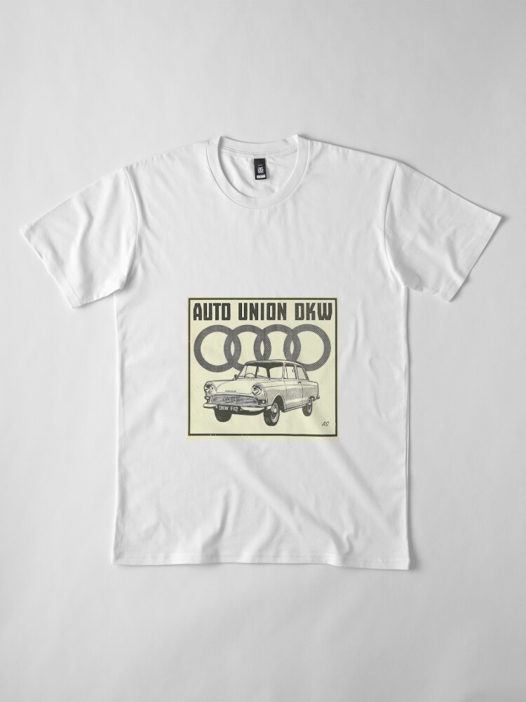 Vintage Auto Union DKW Decal Premium T-Shirt for Sale by SimonAllen