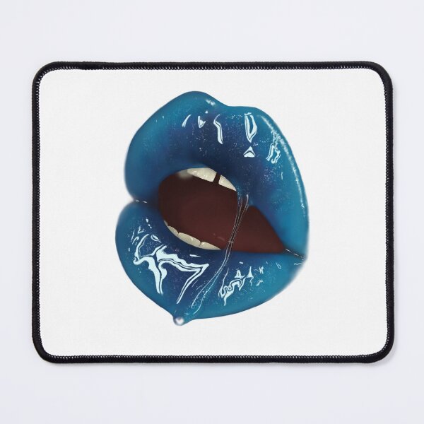 Item preview, Blue Glossy Lips designed and sold by ArtByYao.