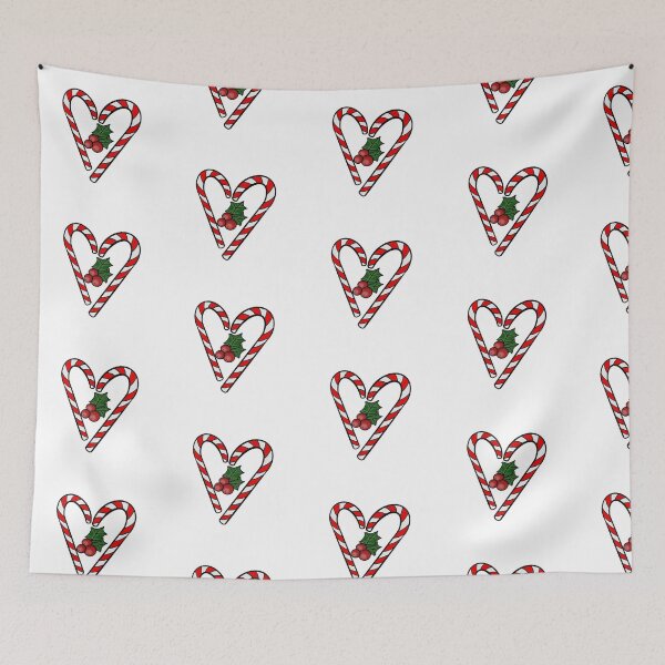 Item preview, Heart shaped candy cane  designed and sold by morganbethdraws.