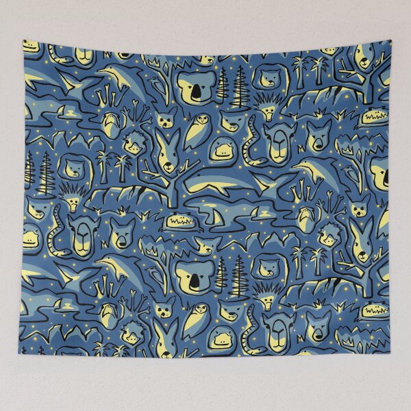 Item preview, Wild Australian Night  designed and sold by E-dri @ edridesigns.