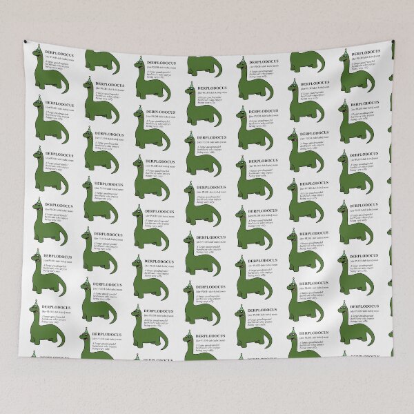 Item preview, Derplodocus designed and sold by ArtfulMooDesign.