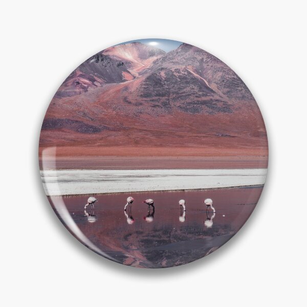 Item preview, Bolivian highland flamingos | Bolivia designed and sold by photofelix-.