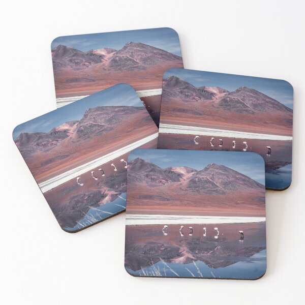Item preview, Bolivian highland flamingos | Bolivia designed and sold by photofelix-.
