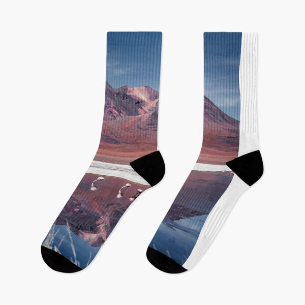 Item preview, Bolivian highland flamingos | Bolivia designed and sold by photofelix-.