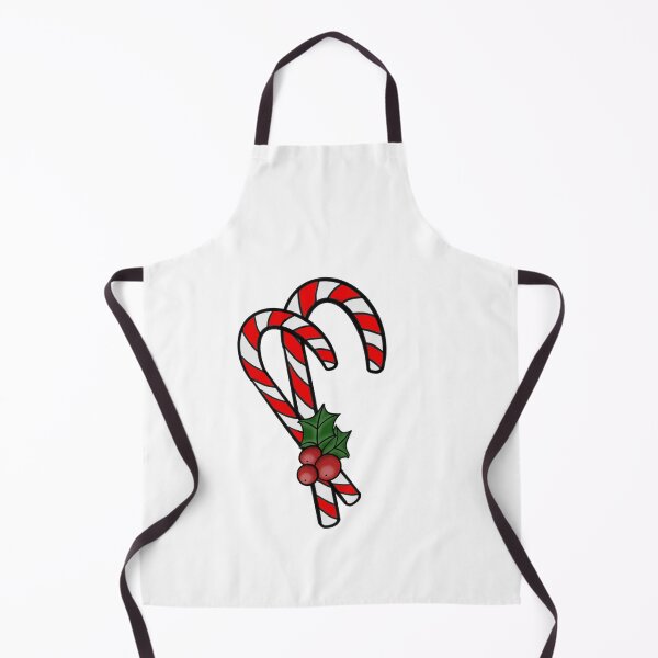 Item preview, Two candy canes with holly designed and sold by morganbethdraws.