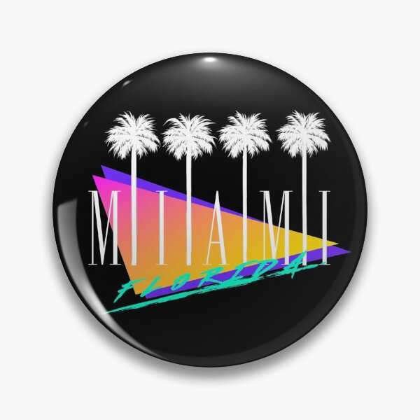 Item preview, Miami Beach Palm Trees Retro designed and sold by Kolsab.