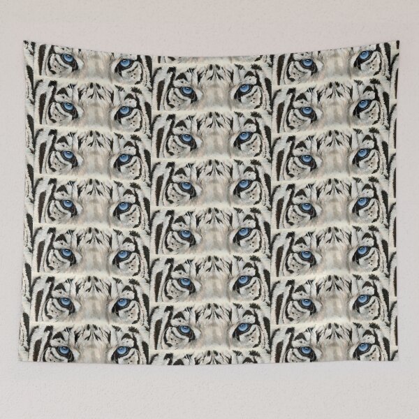 Item preview, The Royal White Tiger Wrap designed and sold by BarbBarcikKeith.