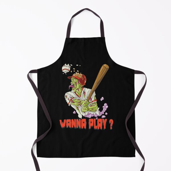 Item preview, Wanna play? Zombie Baseball Player designed and sold by Printed-Memes.