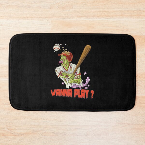 Item preview, Wanna play? Zombie Baseball Player designed and sold by Printed-Memes.