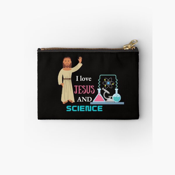 Item preview, I love Jesus AND Science designed and sold by CheekyGrace.