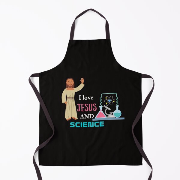 Item preview, I love Jesus AND Science designed and sold by CheekyGrace.