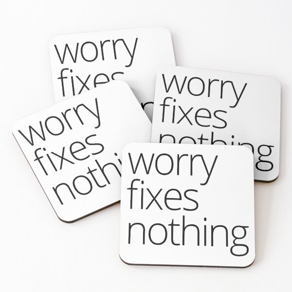 Item preview, worry fixes nothing designed and sold by OffTheRock.