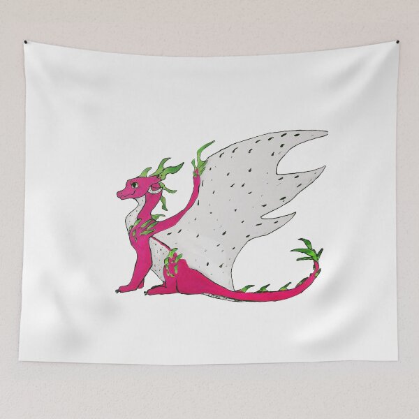 Item preview, Dragonfruit Dragon by Blue-BearArt designed and sold by Blue-BearArt.