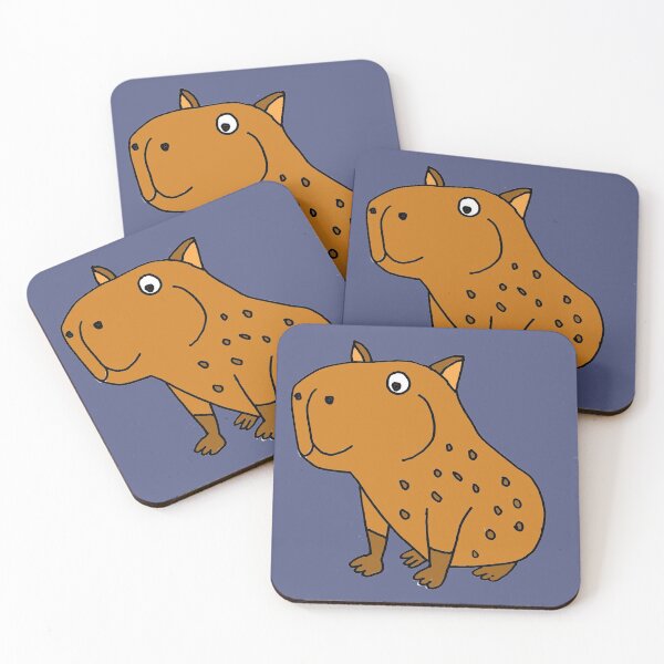 Item preview, Funny Capybara Cartoon designed and sold by Nature's Fancy.