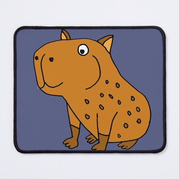 Item preview, Funny Capybara Cartoon designed and sold by Nature's Fancy.