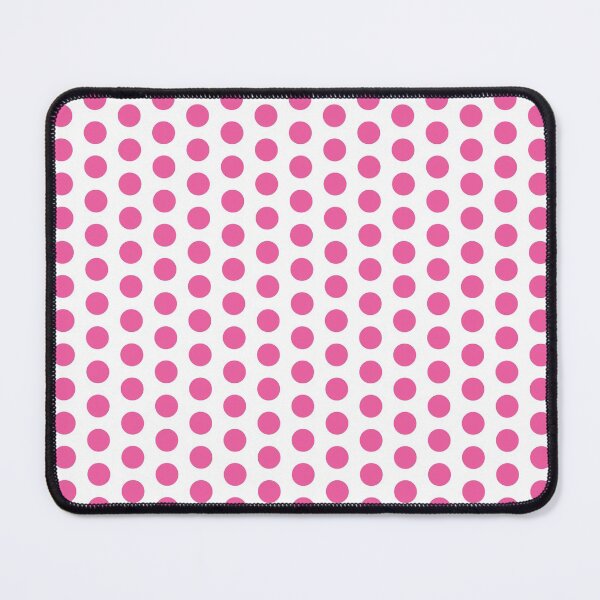 Item preview, Mid pink polkadots on white designed and sold by LittleBettyMakes.