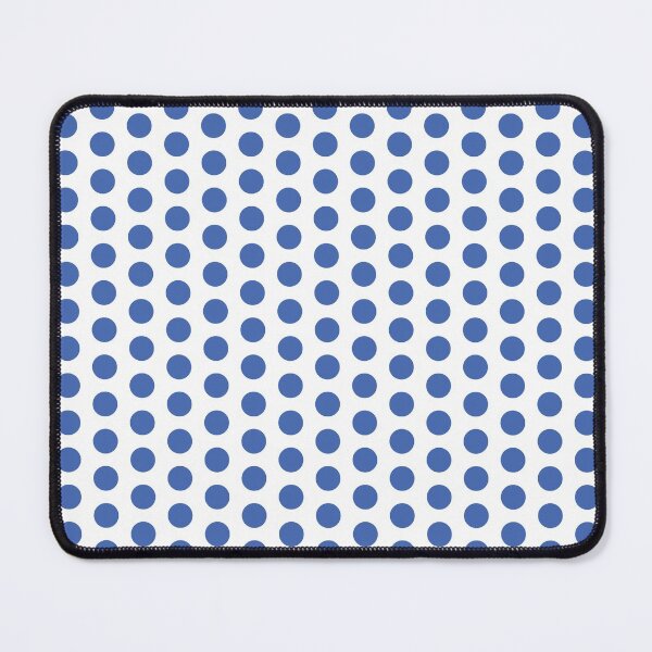 Item preview, Royal blue polkadots on white designed and sold by LittleBettyMakes.