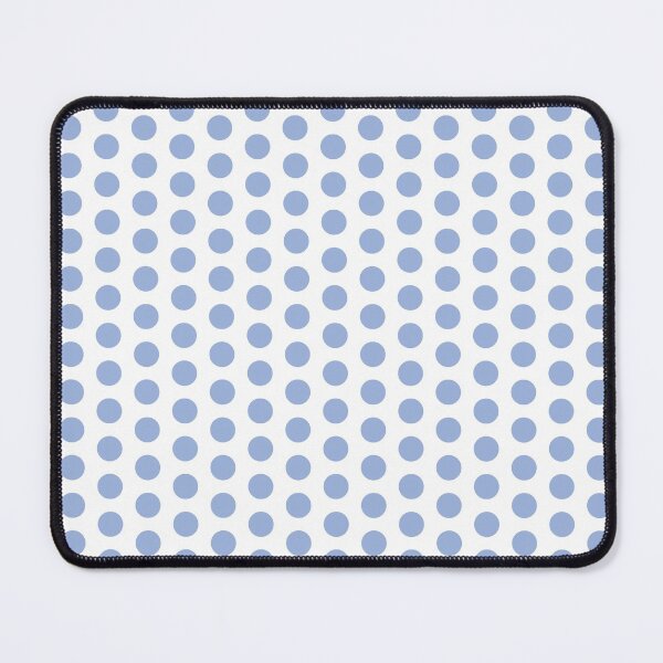 Item preview, Sky blue polkadots on white designed and sold by LittleBettyMakes.