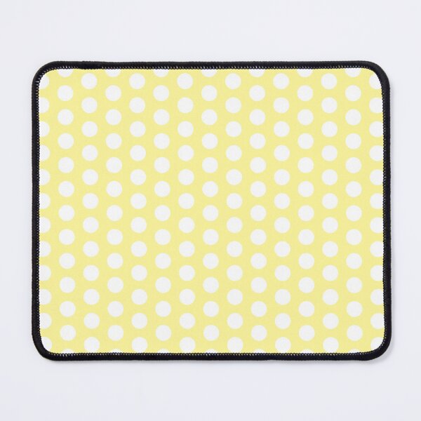 Item preview, White polkadots on yellow designed and sold by LittleBettyMakes.