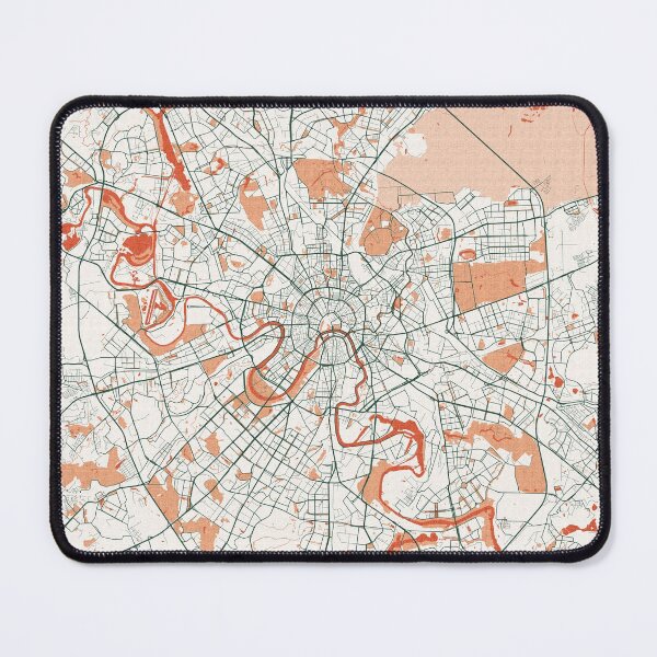 Item preview, Moscow City Map of Russia - Bohemian designed and sold by deMAP.