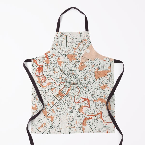 Item preview, Moscow City Map of Russia - Bohemian designed and sold by deMAP.