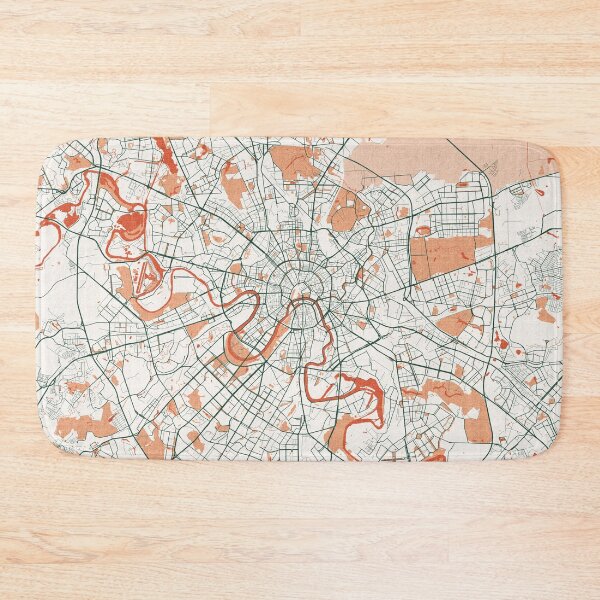 Item preview, Moscow City Map of Russia - Bohemian designed and sold by deMAP.
