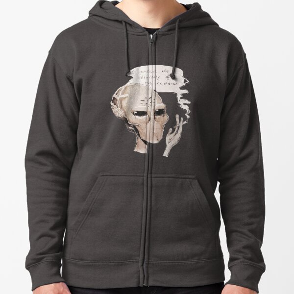 The Absurdist Alien Zipped Hoodie