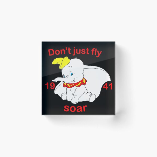 Item preview, Dumbo - Don't Just Fly designed and sold by ButterfliesT.