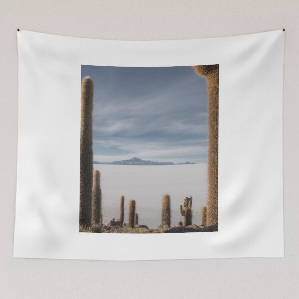Item preview, Salar de Uyuni cactus | Bolivia designed and sold by photofelix-.