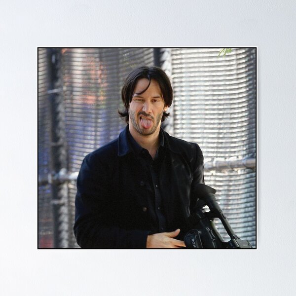 Artikel-Vorschau von lustige keanu reeves, designt und verkauft von alyaST14.