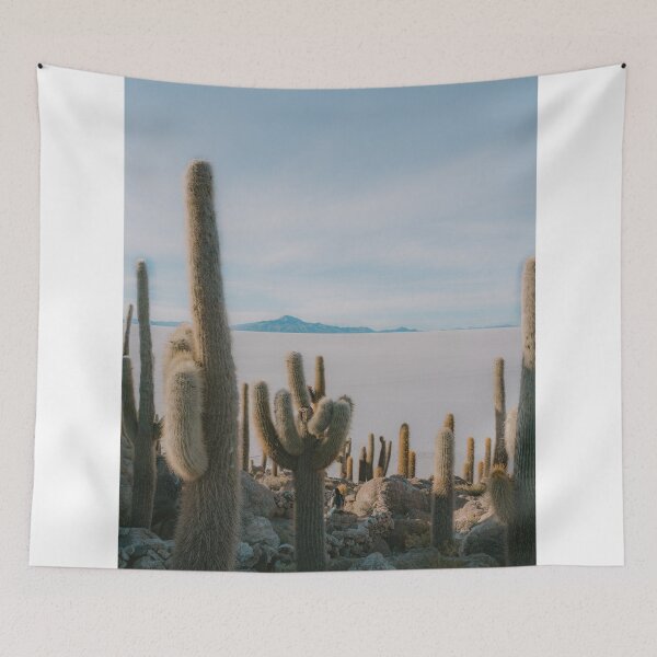Item preview, Salar de Uyuni cactus | Bolivia designed and sold by photofelix-.