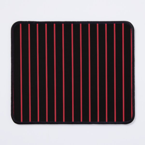 Item preview, Vintage black and narrow red stripes - vertical designed and sold by LittleBettyMakes.