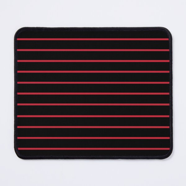 Item preview, Narrow black and red stripes - horizontal designed and sold by LittleBettyMakes.