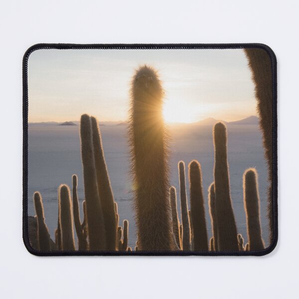 Item preview, Salar de Uyuni salt flats cactus | Bolivia designed and sold by photofelix-.
