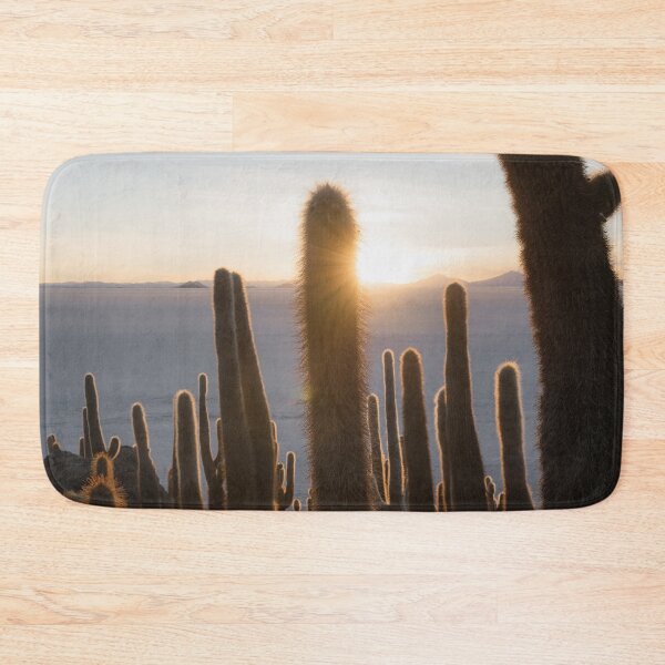 Item preview, Salar de Uyuni salt flats cactus | Bolivia designed and sold by photofelix-.