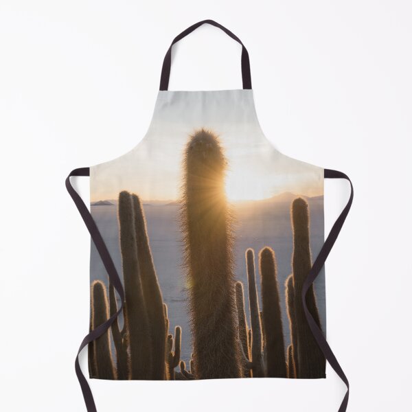 Item preview, Salar de Uyuni salt flats cactus | Bolivia designed and sold by photofelix-.