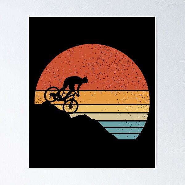 Item preview, Vintage Mountain Bike Retro MTB Downhill Biking designed and sold by cimibaka25.