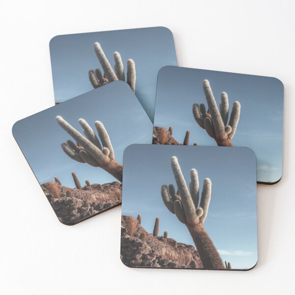 Item preview, Salar de Uyuni salt flats cactus | Bolivia designed and sold by photofelix-.